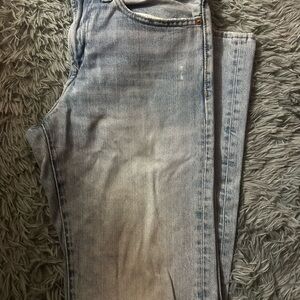 American Eagle Outfitters Light Wash Skinny Jeans